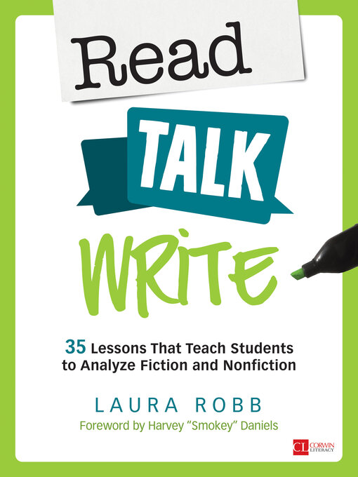 Title details for Read, Talk, Write by Laura Robb - Available